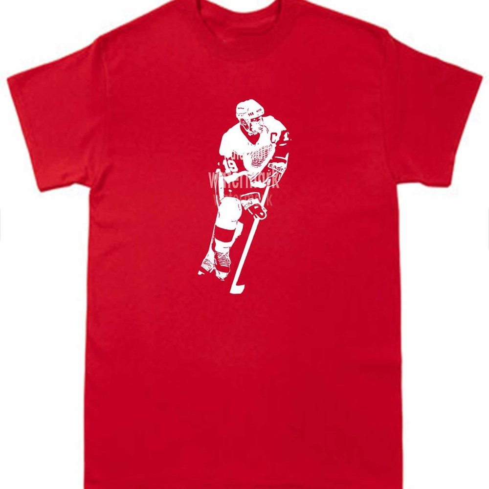 Steve Yzerman Detroit Hockey Shirt